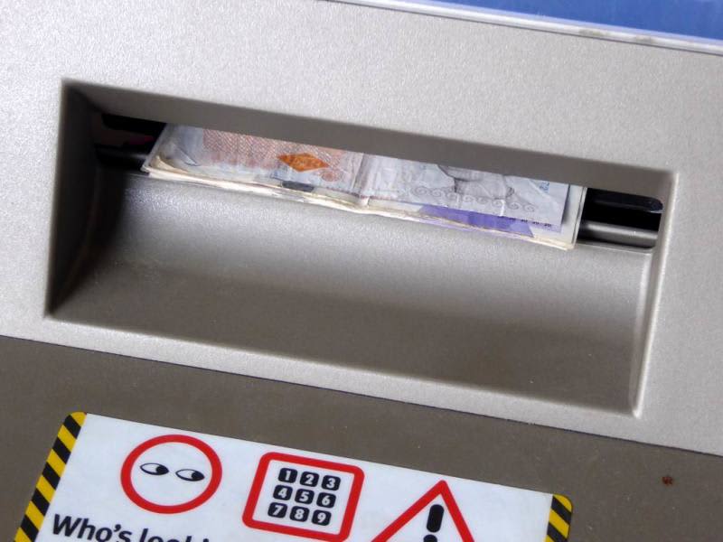 Fully practical ATM cash dispenser machine (daily rate)