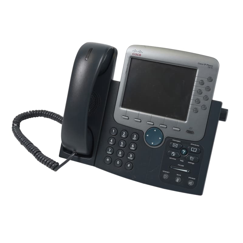 Cisco Black Desk Phone