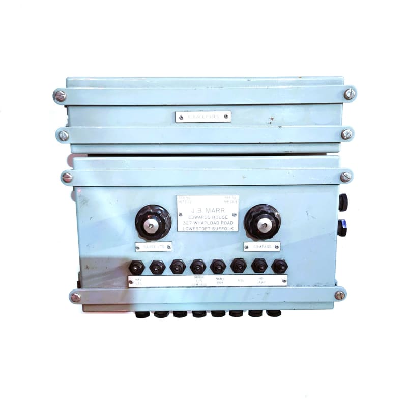 Non Practical Industrial Fuse Junction Box With Switches and Dials