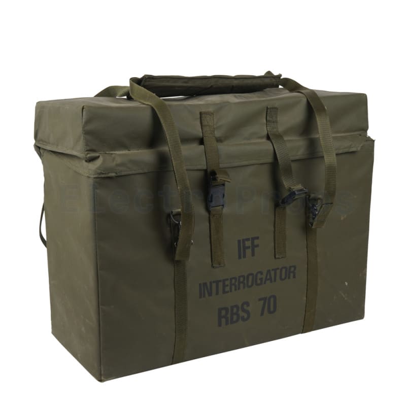 Military soft case with practical control panel