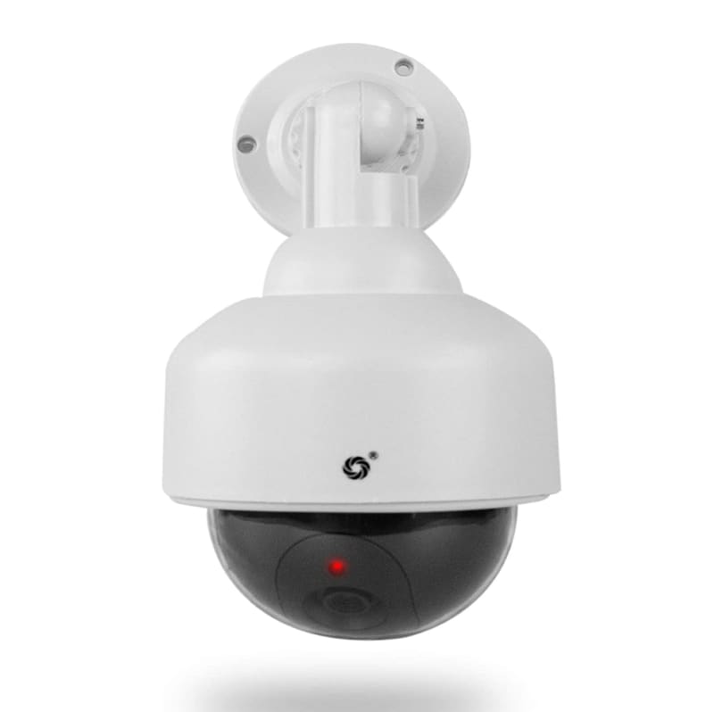 Dummy IP CCTV Camera With Flashing Red LED