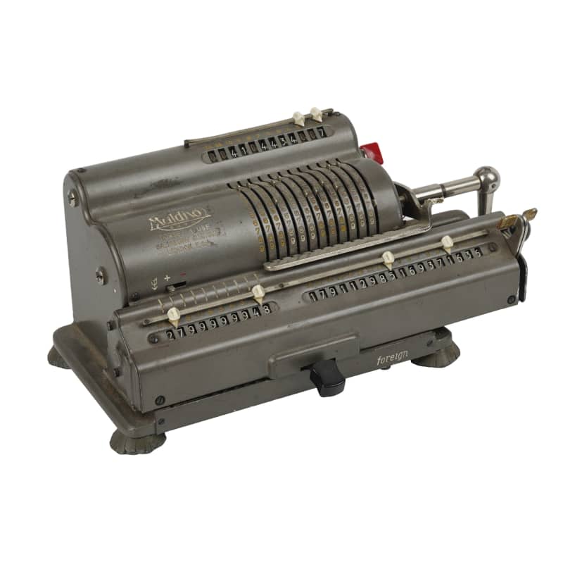 Muldivo Vintage 1960's German Mechanical Calculator=