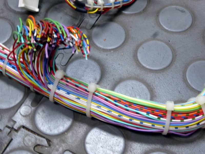 Very cool, colourful psychedelic wire loom