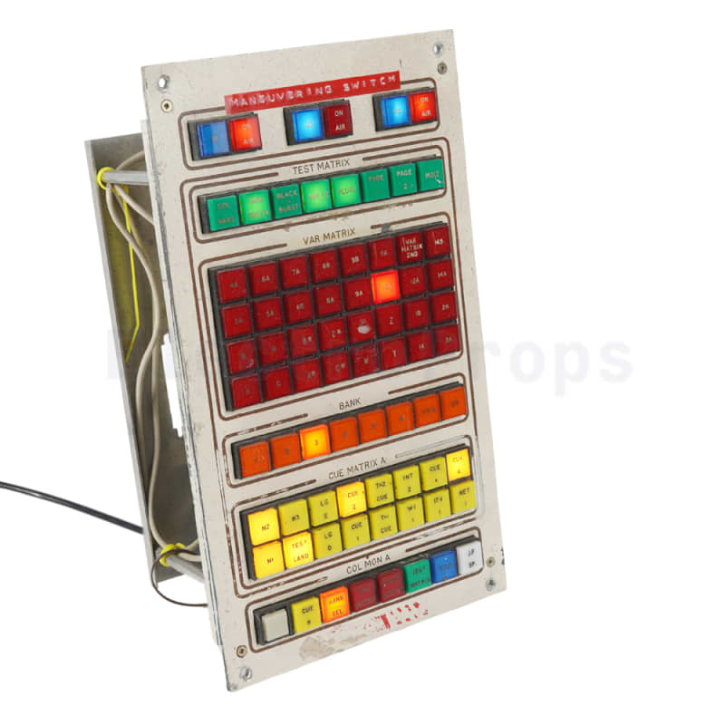 Very colourful multi button Control Panel