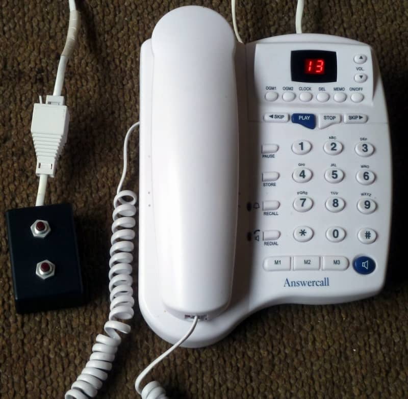 Practical answerphone (LOST?)