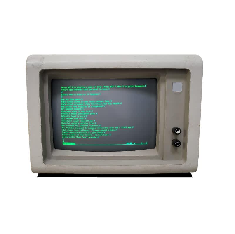 Original IBM PC period monitor