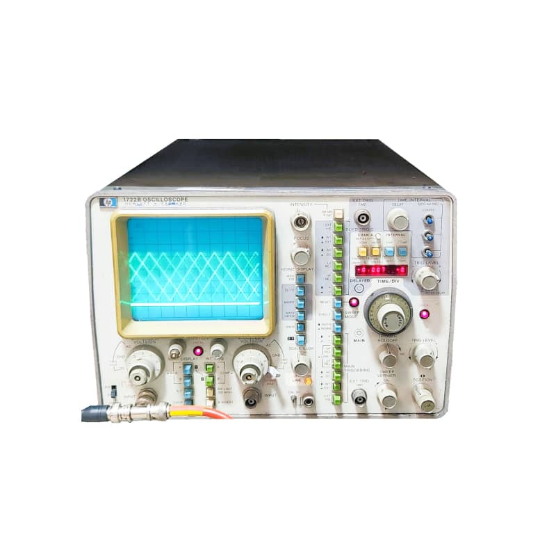 Practical Hewlett Packard 1722B oscilloscope