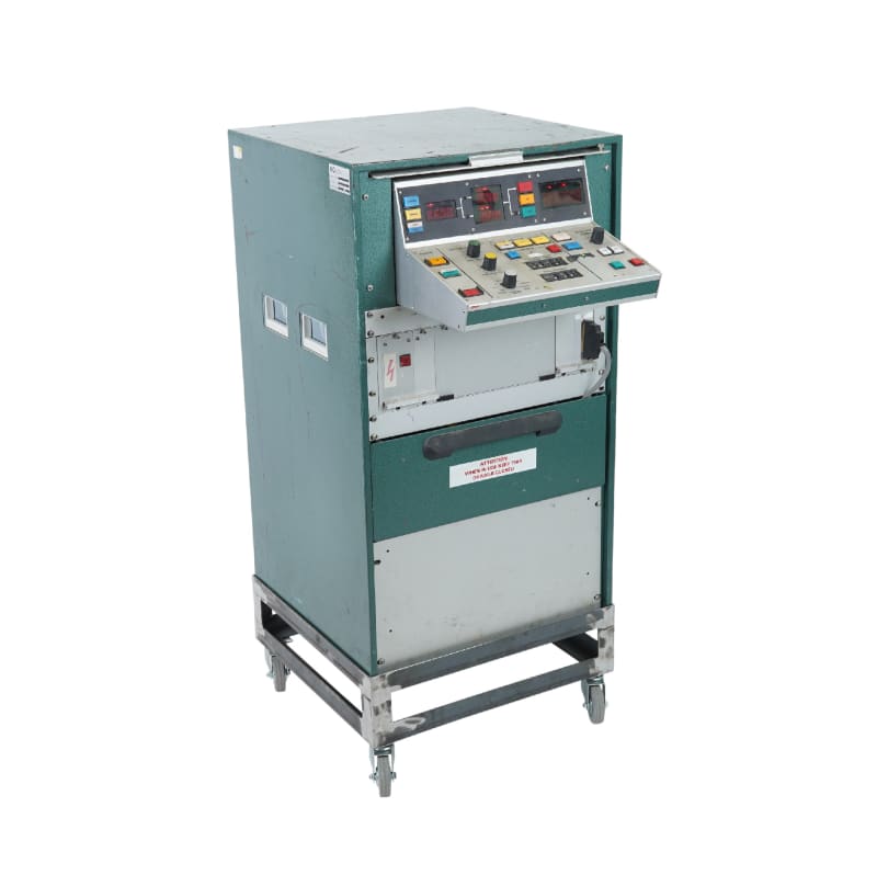 Practical Green Metal Industrial Counting Console