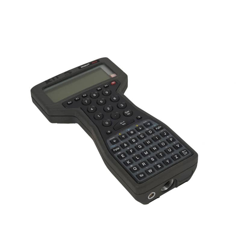 Hand-held portable data entry keypad with LCD screen