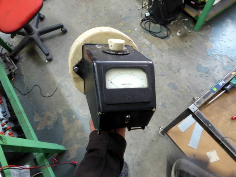 Cold war radiation detector/geiger counter