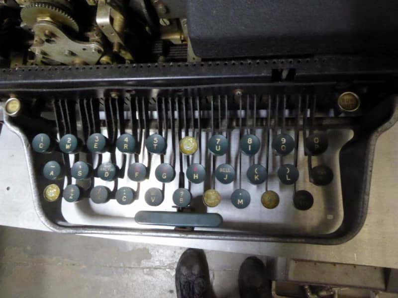 Vintage teleprinter terminal/telex machine