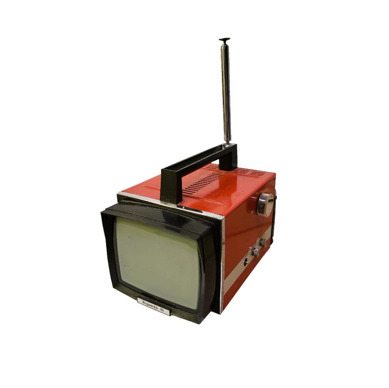 Non Practical 1970s Rigonda portable B&W TV