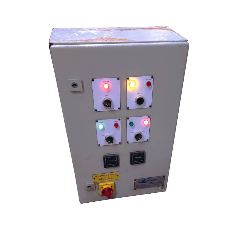 Practical Large Industrial Electrical Junction Box With Coloured Lamps & Switches