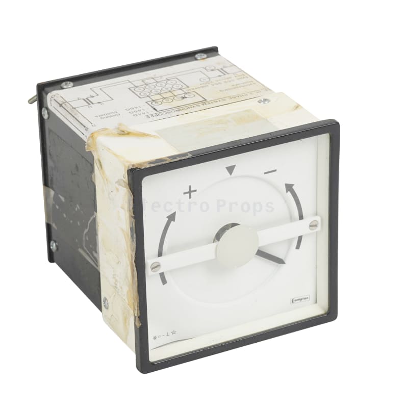 Square electrical analogue meter