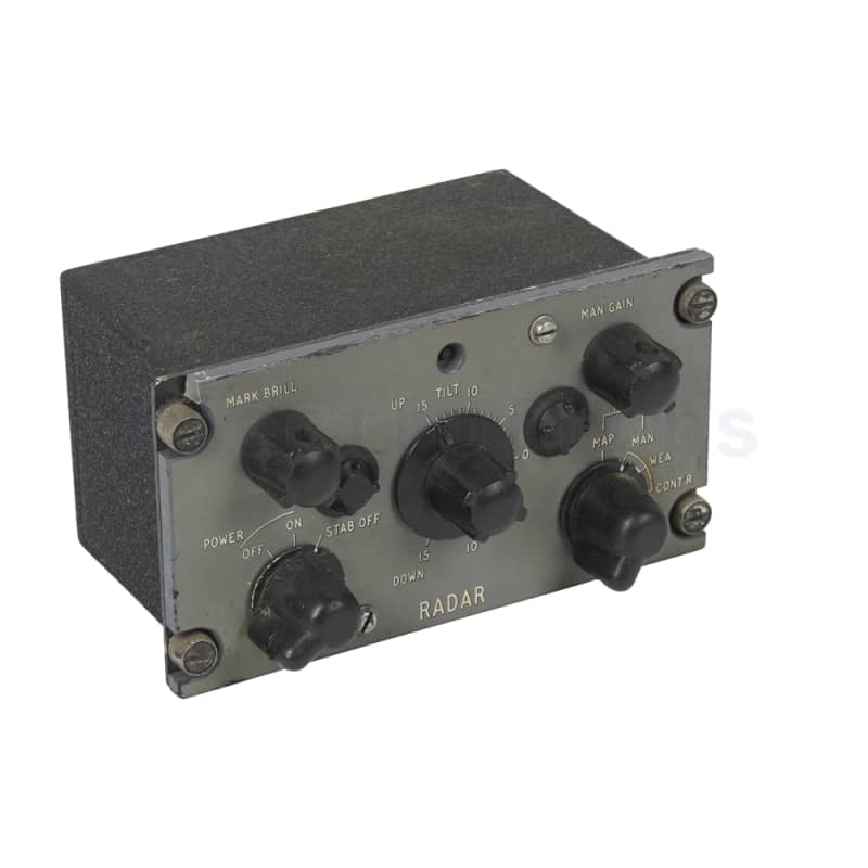 Small Grey Radar Control Panel