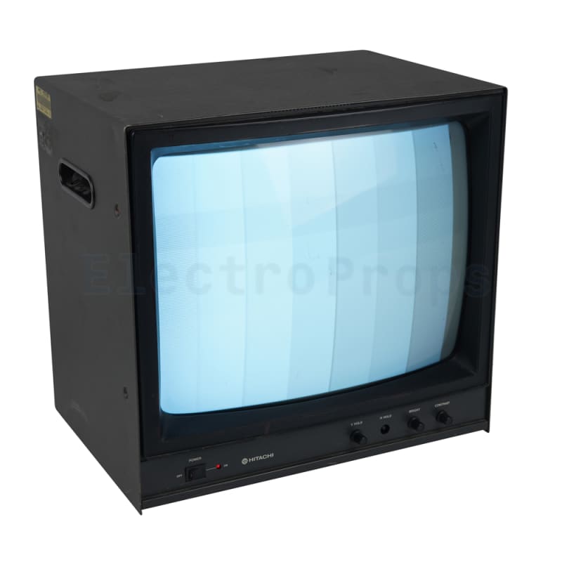 HITACHI CRT Monitor Black and White 