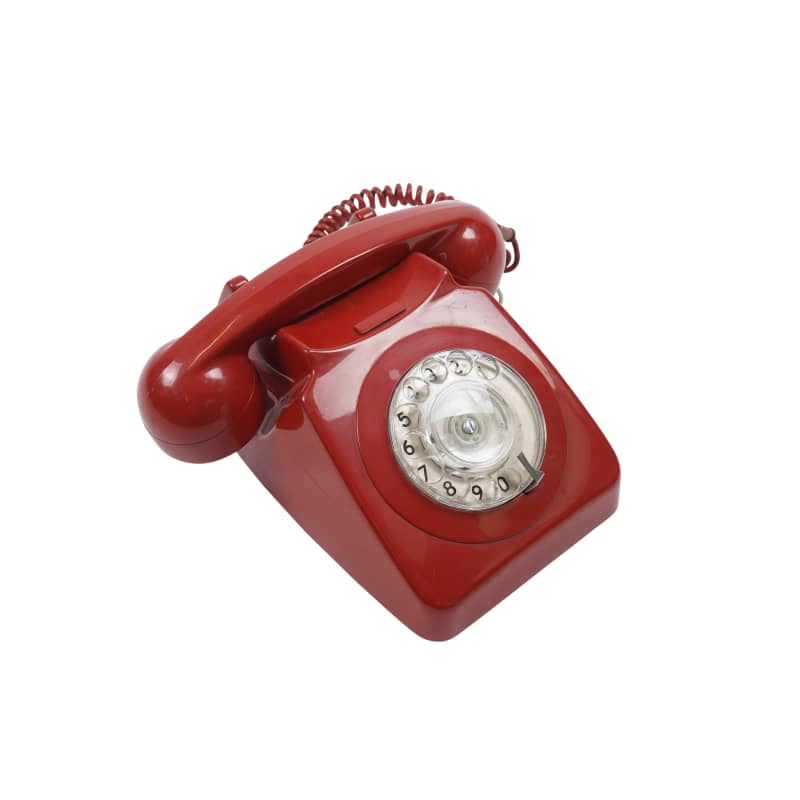 Selection of Red Desktop Phones