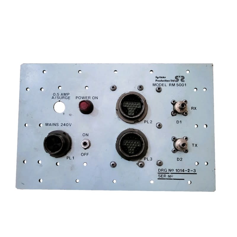 Naval Panel With Round Connectors 