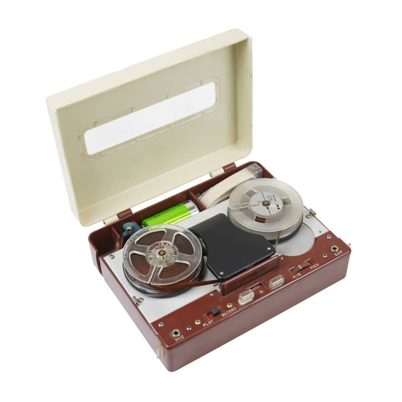 Non Practical Mini Portable Reel 2 Reel tape recorder/player