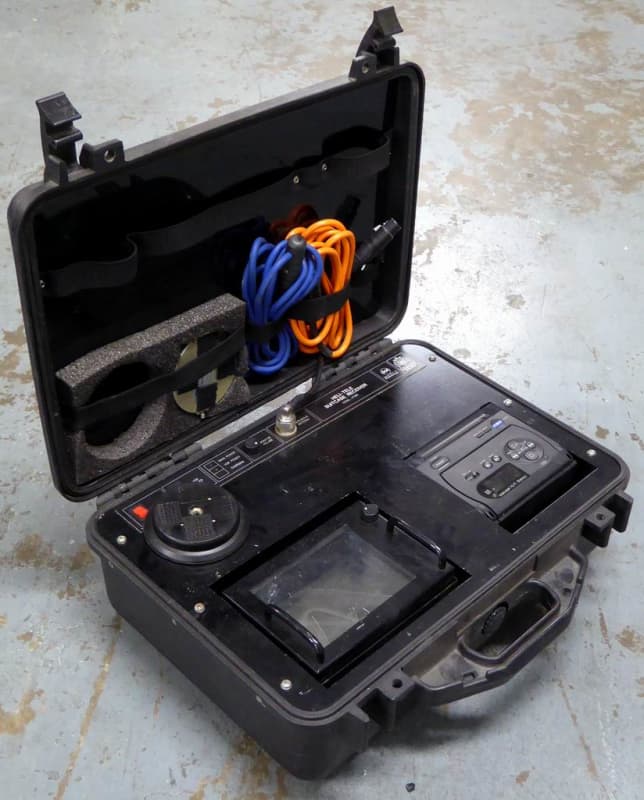 Heli-Tele receiver in Peli case