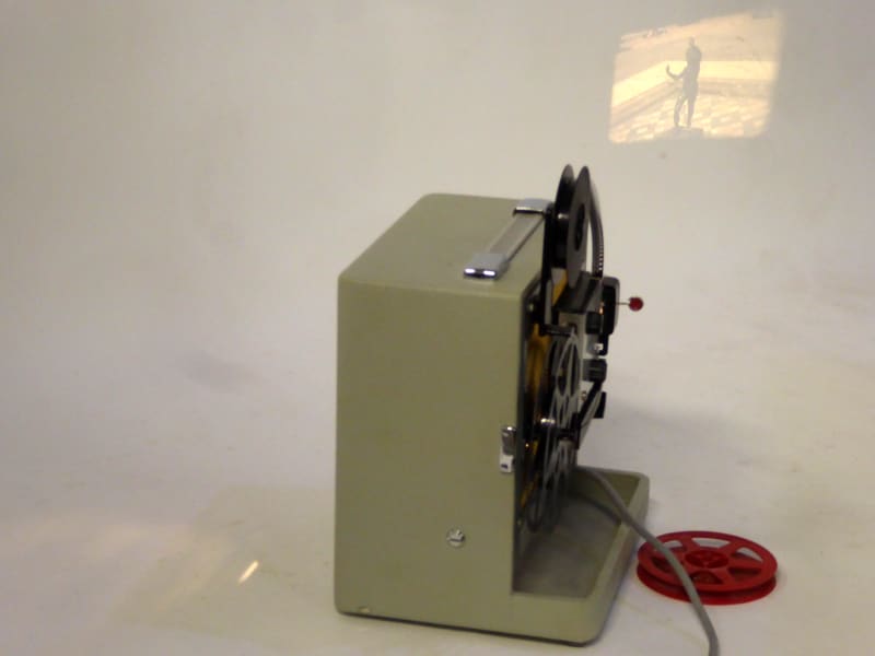 Practical 1950s-1960s Kodak Brownie 8mm cine film projector
