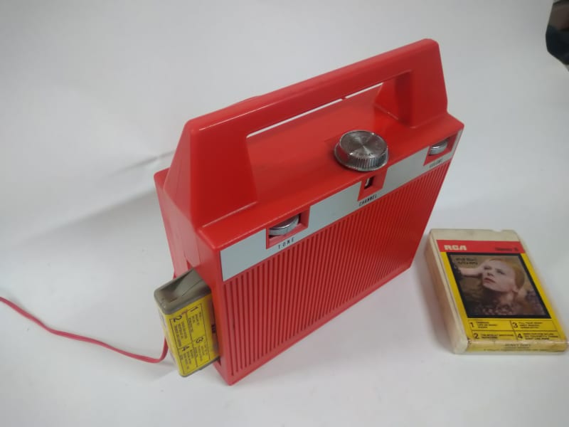 Portable 8 Track Player