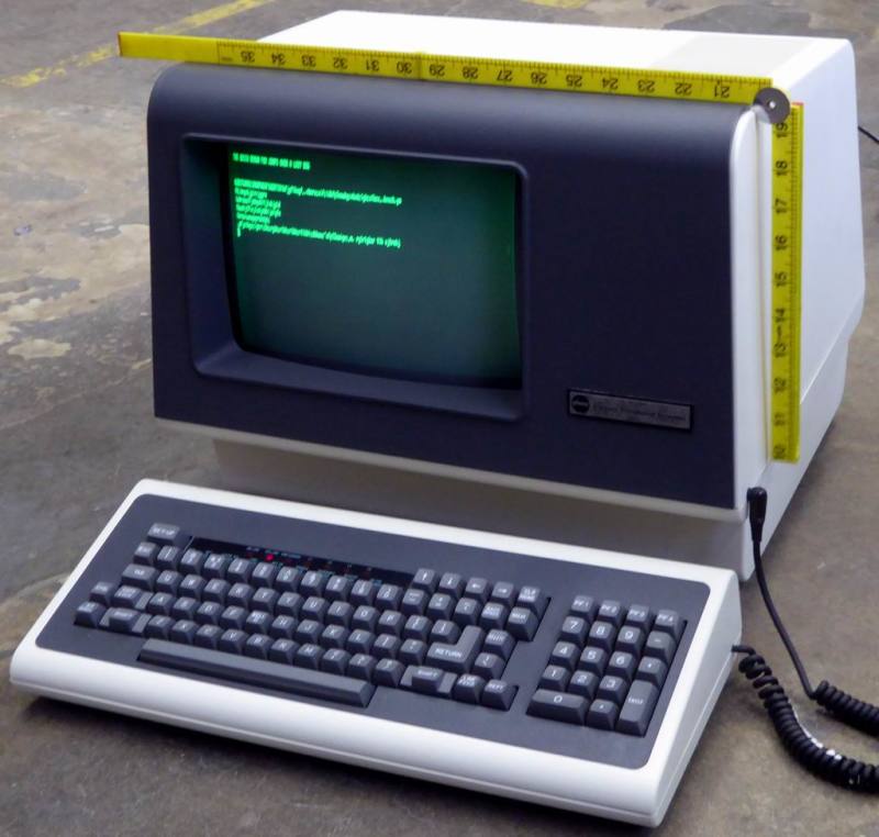 1970s DEC VT100 VDU computer terminal | Electro Props Hire