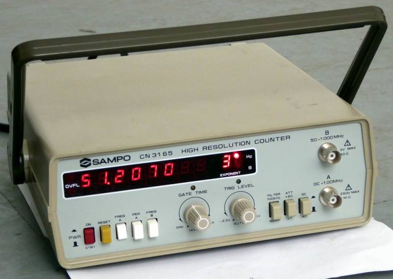Electronics lab frequency counter Electro Props Hire
