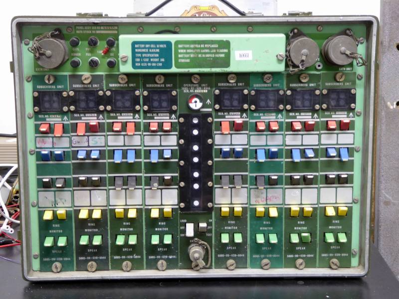 Military field telephone exchange/switchboard Electro Props Hire