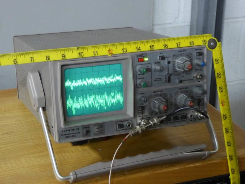 Practical Hameg HM203 electronics laboratory oscilloscope Electro