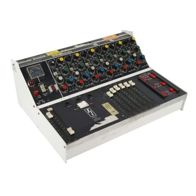 Small Black 6 channel mixer Desk