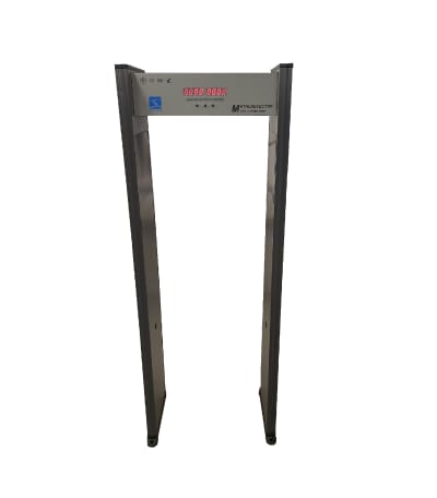 Part practical modern airport style walk through security/knife arch metal detector