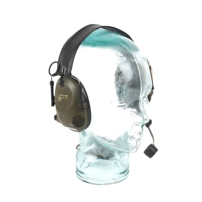 Khaki Peltor Sound Trap Headset With Mic