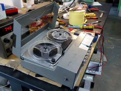 Practical Ferguson 1960s reel to reel tape recorder