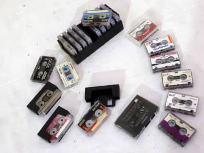 Assorted Dictaphone tapes/micro cassettes