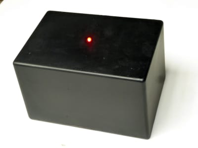 The important looking Black Box with red flashing light