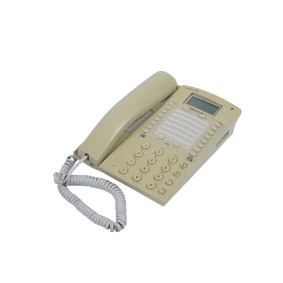 Beige Office Desk Phone