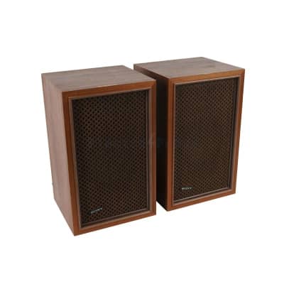 Sony bookshelf Speakers in wood effect