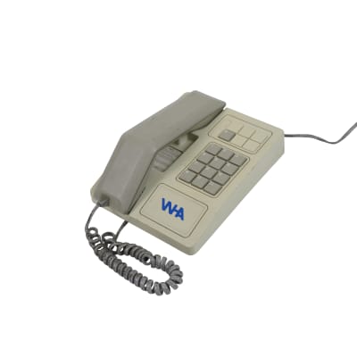 Beige Office Desk Phone