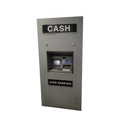 ATM cash dispenser machine non-practical (daily rate)