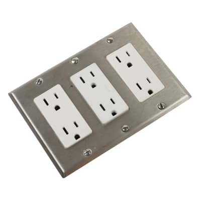 US Plug Socket Triple