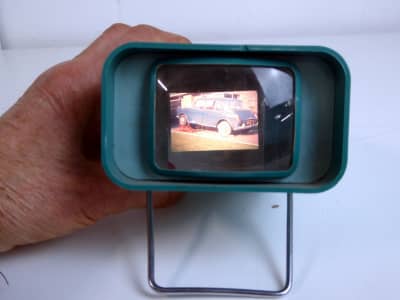 Practical, hand-held 35mm photographic slide/transparency viewer