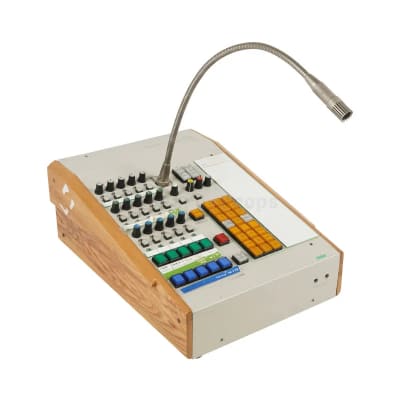 Studio Control Console With Goose Neck Microphone & coloured buttons