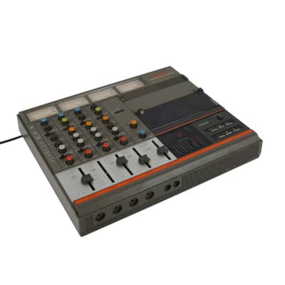 4 channel mixer console with cassette recorder