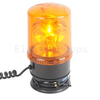 Large amber / orange rotating beam Light 