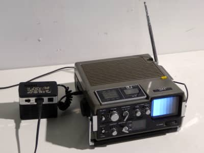 Practical JVC 3050UK 3.5" monochrome portable TV