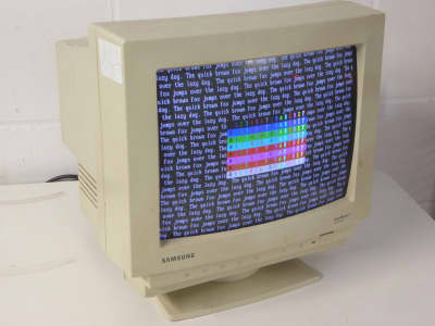 Practical 1990s beige Samsung 15