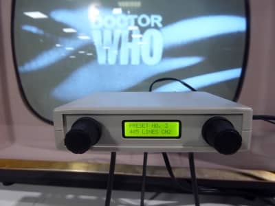 405 line TV standards converter box for vintage TVs