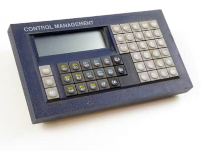 Specialised desktop keypad with LCD display