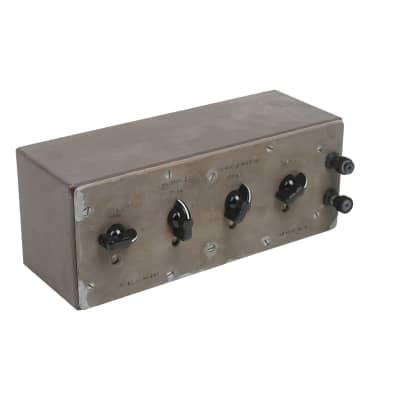 Period laboratory 4 decade electrical resistance box or audio controller